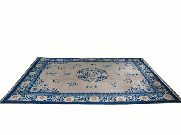Large Chinese Beijing Rug, 12 ft 3 in x 9 ft