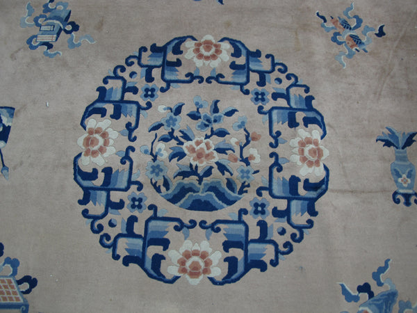 Large Chinese Beijing Rug, 12 ft 3 in x 9 ft