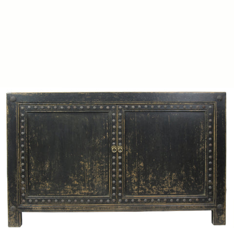 2 door distressed sideboard buffet cabinet