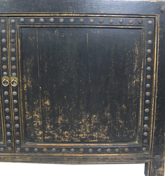2 door distressed sideboard buffet cabinet