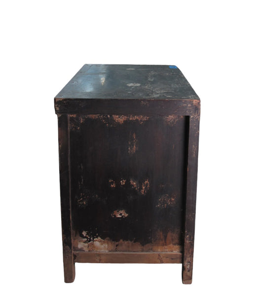 Dark Brown Antique Chinese Sideboard