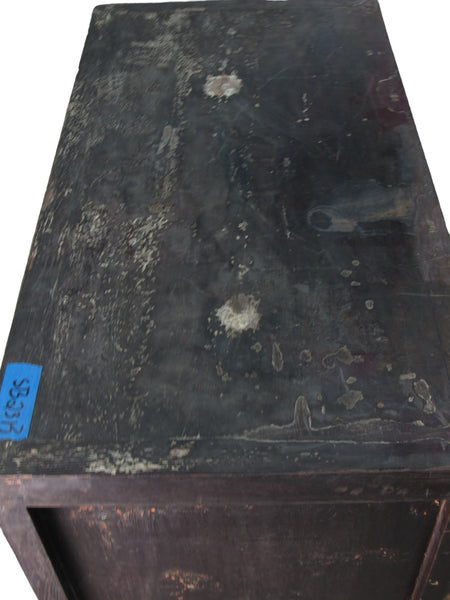 Dark Brown Antique Chinese Sideboard