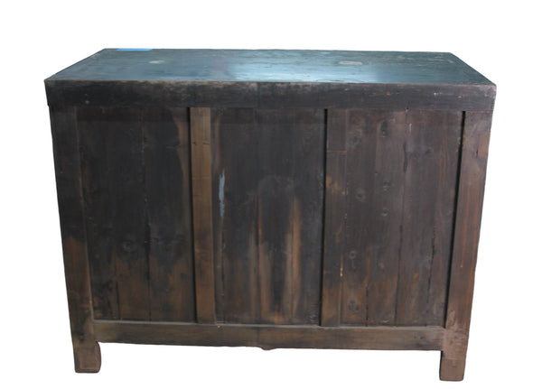 Dark Brown Antique Chinese Sideboard