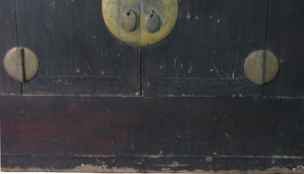Dark Brown Antique Chinese Sideboard