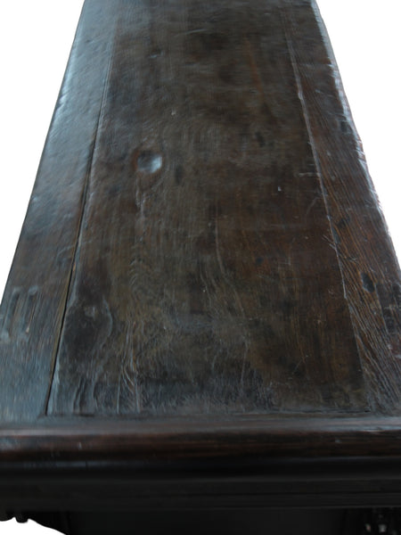 Antique Hand Carved Chinese Sideboard