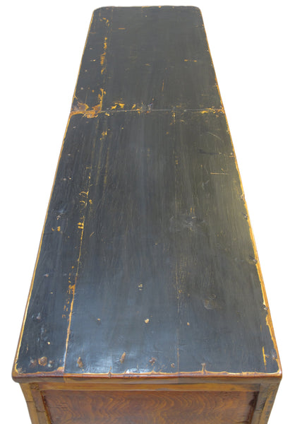 Z-Hand Painted Asian Sideboard