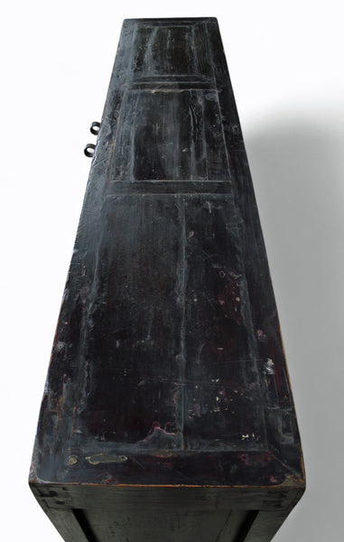 Hand Painted 4 Panel-Door Sideboard