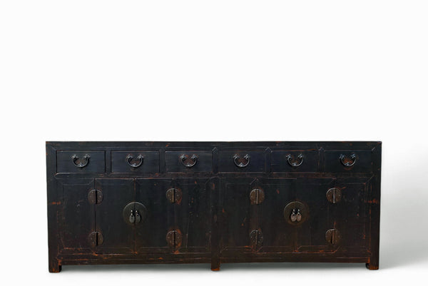 Late 18th Century Antique Buffet Sideboard with 6 drawers