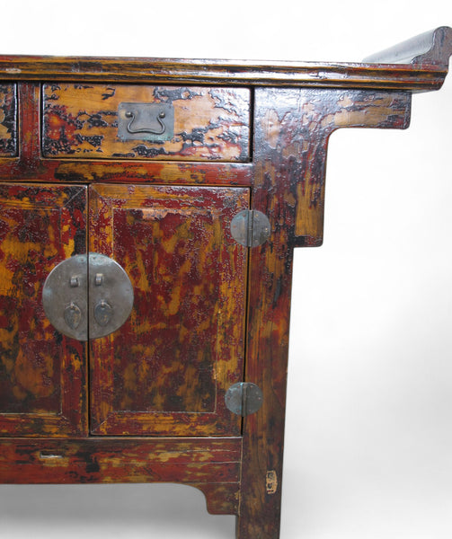 Rustic Vintage Farmer's Altar Sideboard