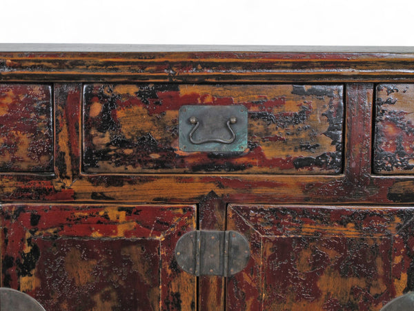 Rustic Vintage Farmer's Altar Sideboard