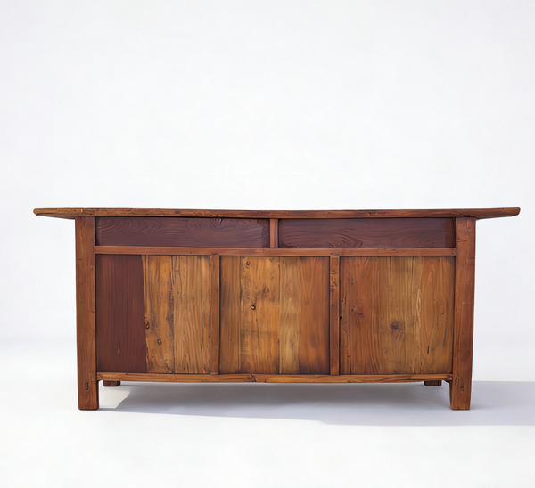19th Century Rustic Elm Buffet