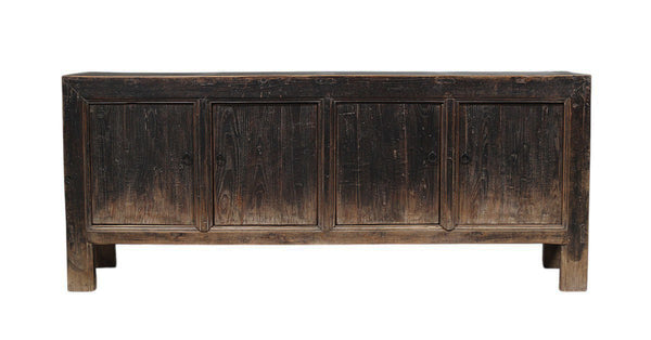 Vintage Reclaimed Wood Sideboard Cabinet 25