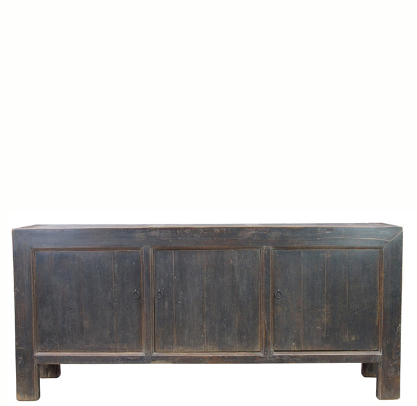 Vintage Hand Made Reclaimed Wood  Sideboard Cabinet 31