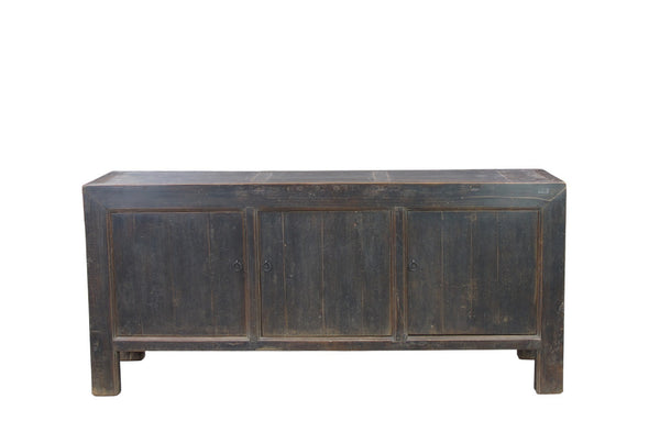 Vintage Hand Made Reclaimed Wood  Sideboard Cabinet 31