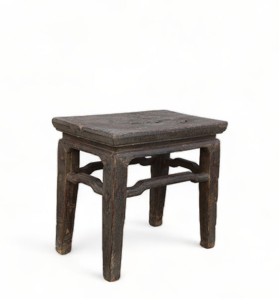 Elm Wood Stool or Accent Table 3
