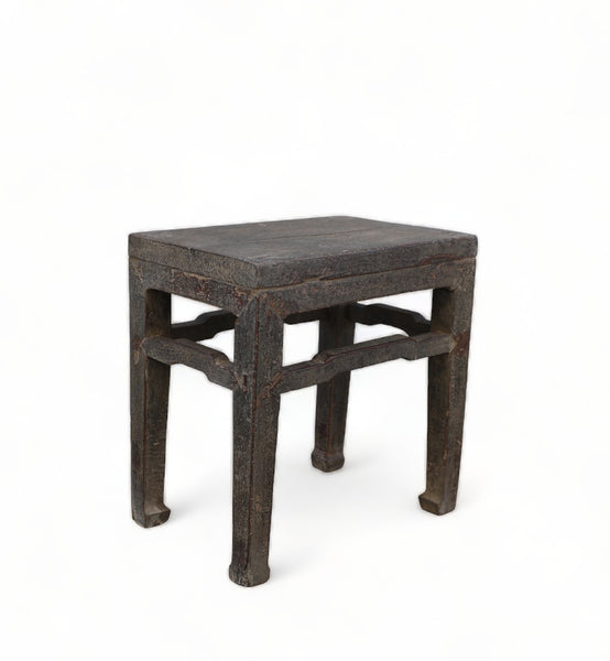 Elm Wood Stool or Accent Table 7