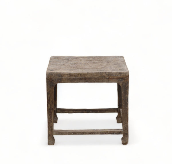 Elm Wood Stool or Accent Table 11