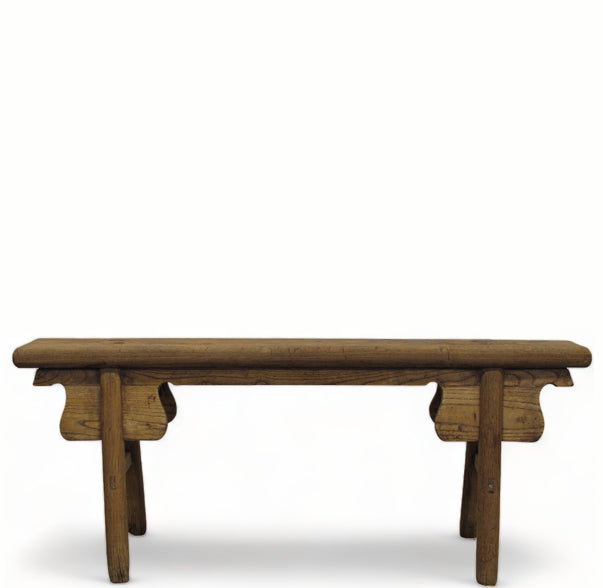 Antique Chinese Countryside Bench 2