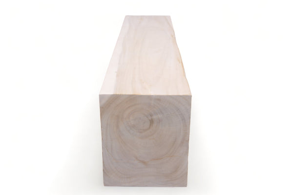 71" Inch Long Modern White Sculpture Bench - 8