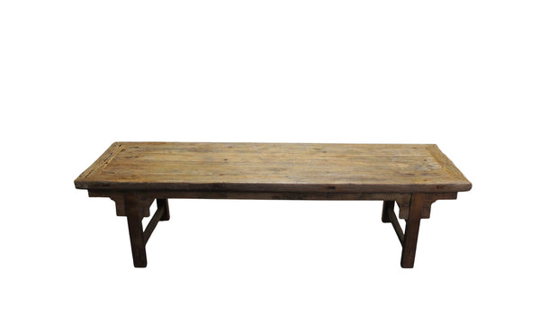 75" Inch Long Elm Bench