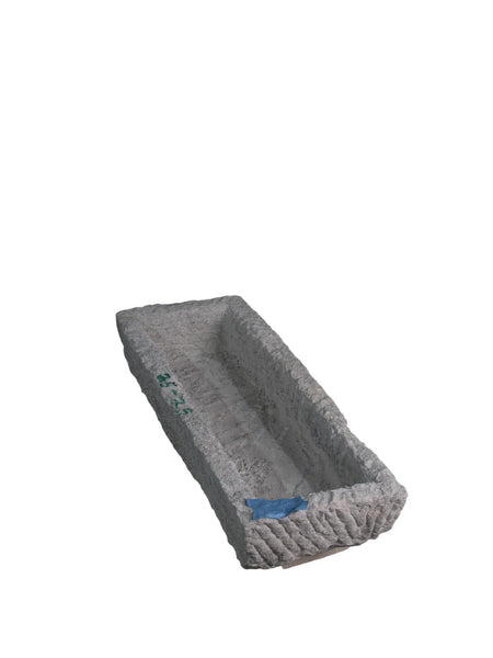 32" Inch Long Hand Chiseled Stone Trough 24-25