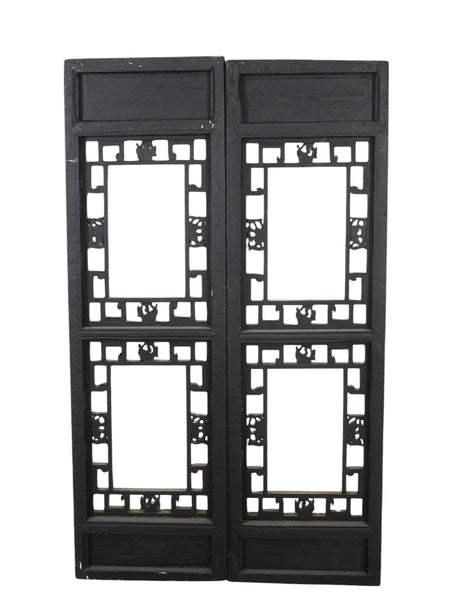 Pair Antique Gilded  Screen Panels