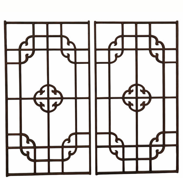 Antique Chinese Lattice Wall Art