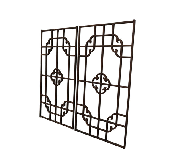 Antique Chinese Lattice Wall Art