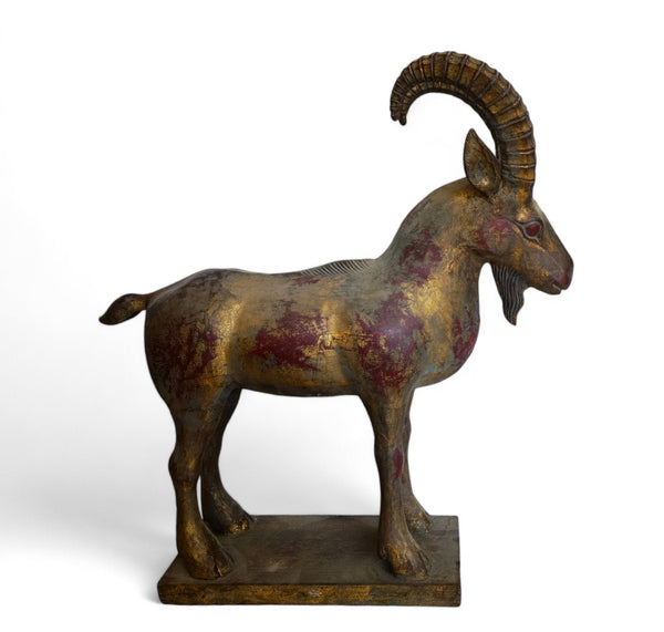 A Pair of Handcrafted Mountain Goats - Dyag East