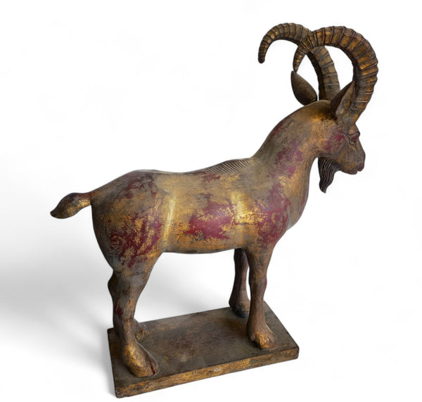 A Pair of Handcrafted Mountain Goats - Dyag East