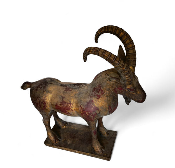 A Pair of Handcrafted Mountain Goats - Dyag East