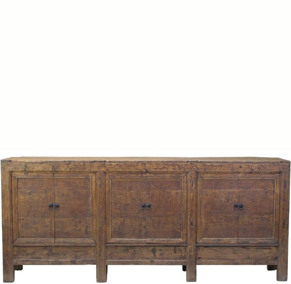 Aged Poplar 3 Door Cabinet - Dyag East