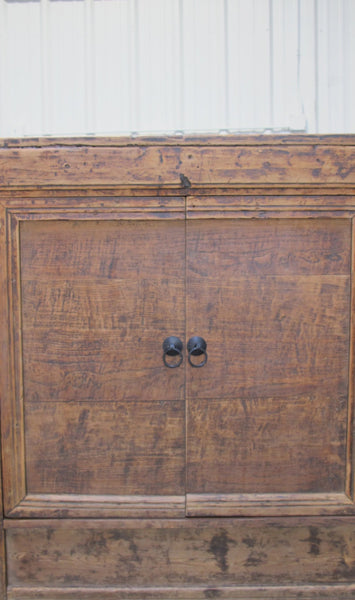Aged Poplar 3 Door Cabinet - Dyag East