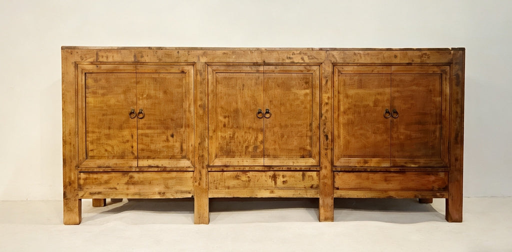 Aged Poplar 3 Door Cabinet - Dyag East