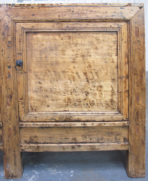 Aged Poplar Double Cabinet - Dyag East