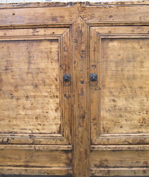 Aged Poplar Double Cabinet - Dyag East