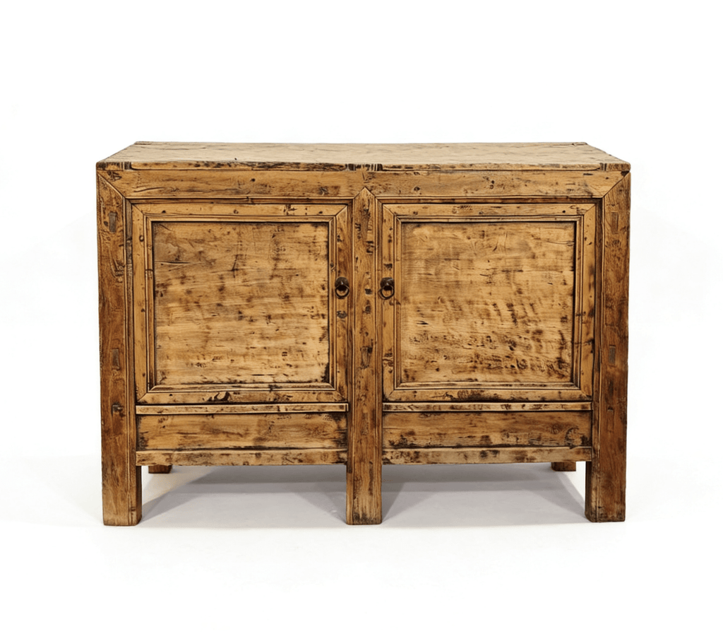 Aged Poplar Double Cabinet - Dyag East