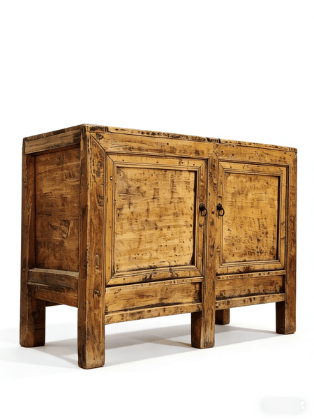 Aged Poplar Double Cabinet - Dyag East