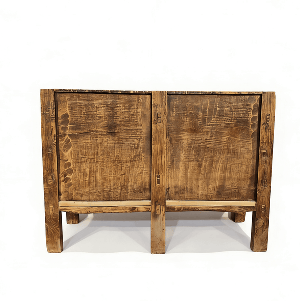 Aged Poplar Double Cabinet - Dyag East