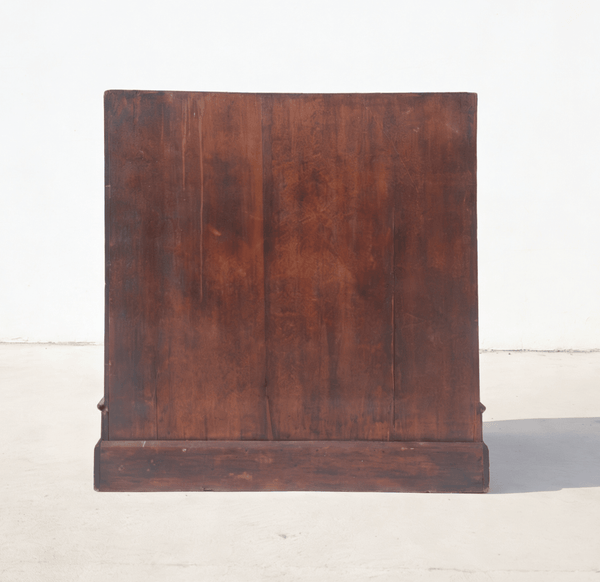 Ancient Chinese Elm Lacquered Cabinet - Dyag East