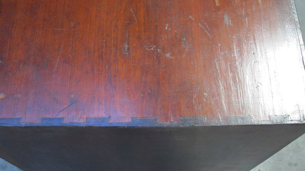 Ancient Chinese Elm Lacquered Cabinet - Dyag East