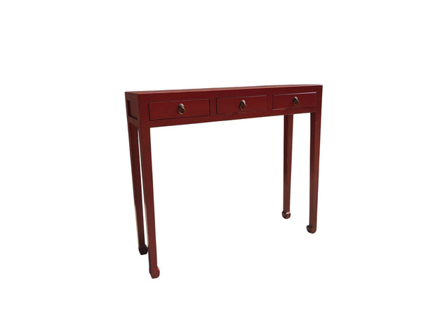 Antique 3-Drawer 37" Long Console Table - Dyag East