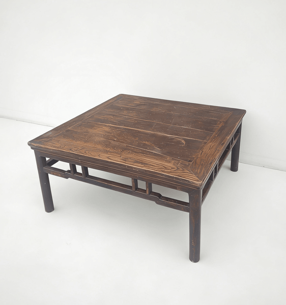 Antique 40" Square Coffee Table - Dyag East