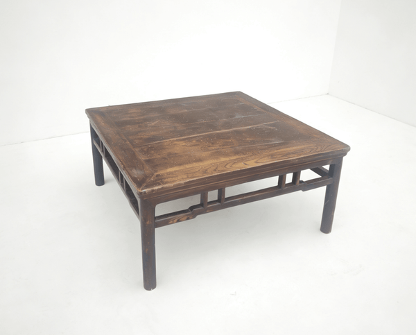 Antique 40" Square Coffee Table - Dyag East