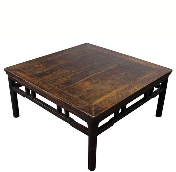 Antique 40" Square Coffee Table - Dyag East