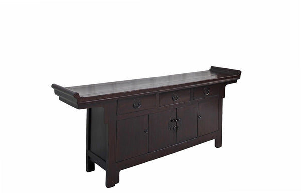 Antique Beijing Everted Flange Buffet Sideboard - Dyag East