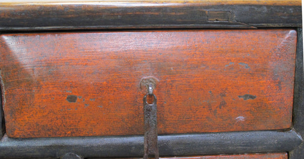 Antique Chinese 72" Long Apothecary Cabinet - Dyag East
