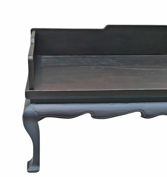 Antique Chinese Black Lacquer Daybed Bench, Northern China, Circa 1826 - Dyag East