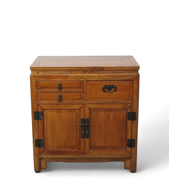 Antique Chinese Blackwood Chest with 3 Drawers - Dyag East