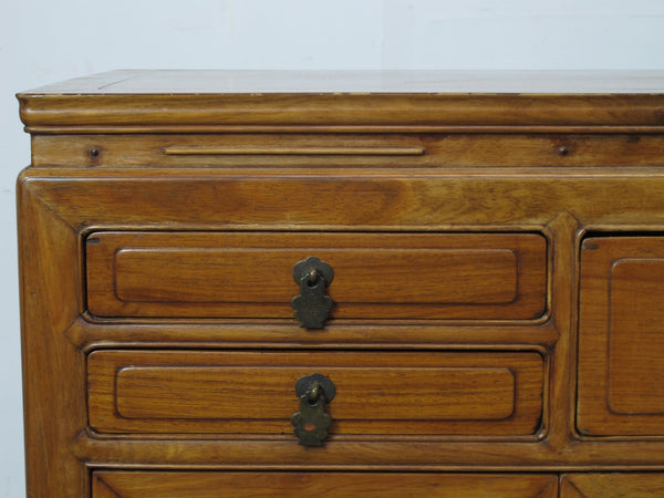 Antique Chinese Blackwood Chest with 3 Drawers - Dyag East